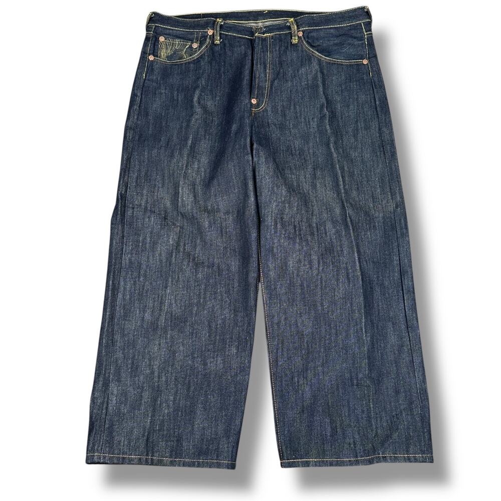 Vintage Red Monkey RMC Baggy Loose Jeans Men’s 40 Blue Denim Y2K‎ Skater Waves